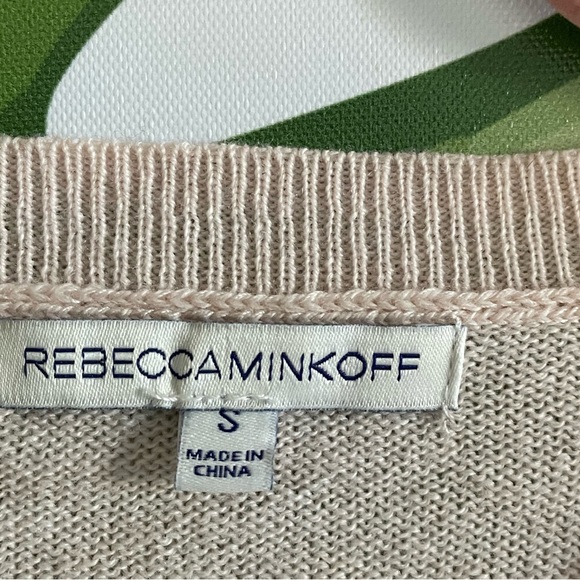 Rebecca Minkoff Regina blush pink sweater - Picture 3 of 3